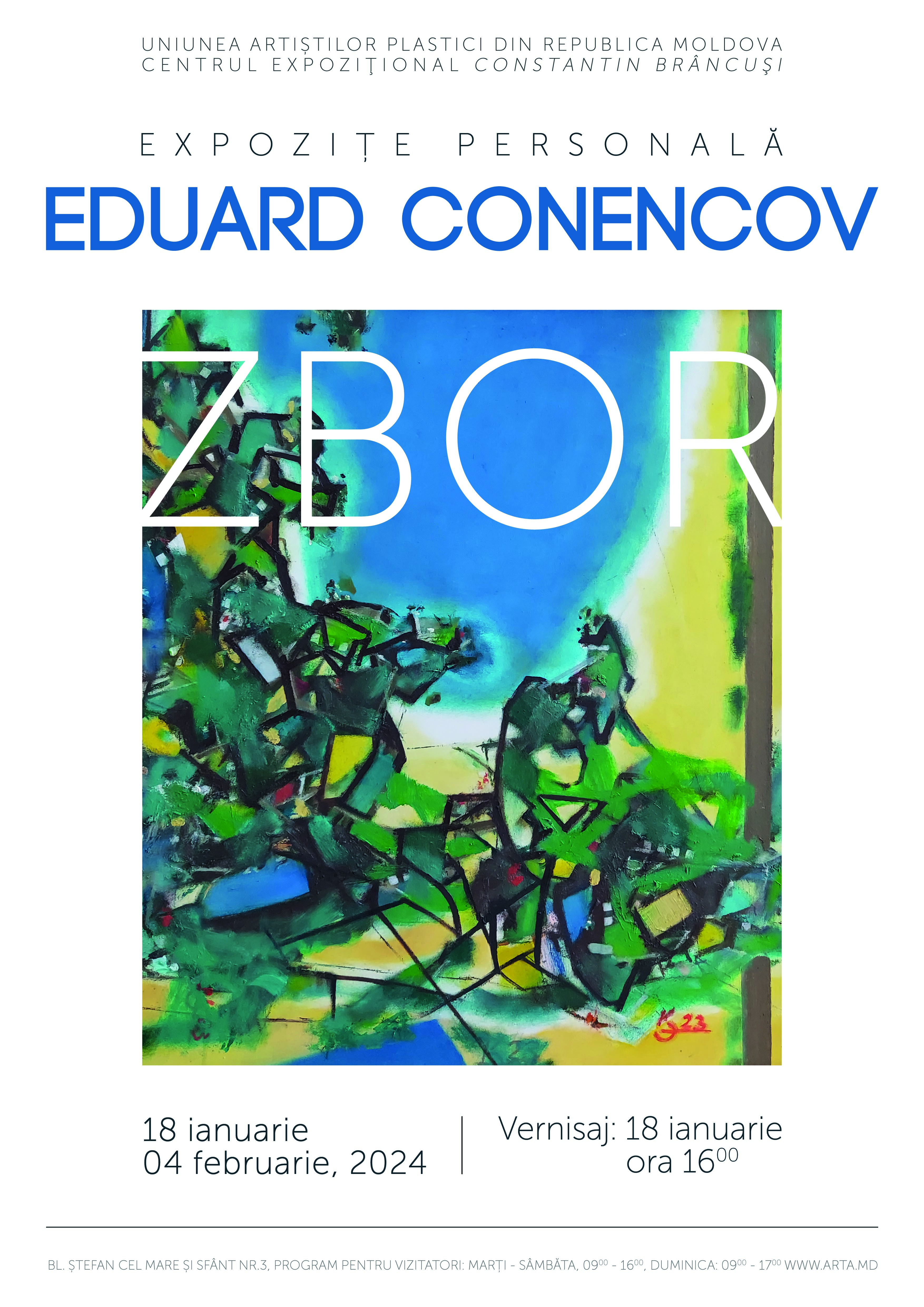 Eduard Conencov - expoziție personală